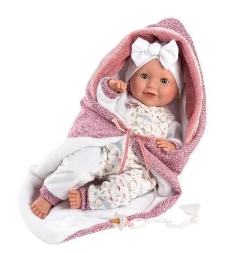Lalka bobas Heidi 42cm, Llorens