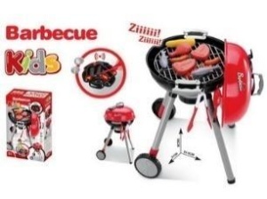 ZESTAW GRILL Z AKCESORIAMI ŚWIATŁO DŹWIĘK, MADEJ