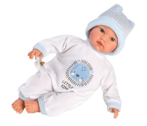 LALKA 30009 BOBAS PŁACZĄCY CUQUITO 30CM, LLORENS
