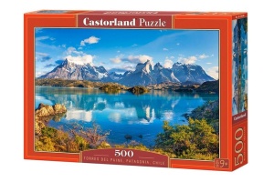 PUZZLE 500 TORRES DEL PAINE, PATAGONIA, CHILE