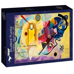 PUZZLE 1000 WASSILY KANDINSKY, ŻÓŁTY, CZERWONY...