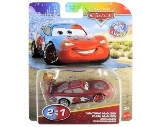 Cars Auta Auto zmieniające kolor, Mattel