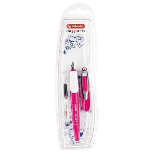 Pióro wieczne My.Pen M różowe/białe, HERLITZ