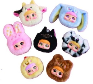 BRELOK PLUSZAK MAKEUP MIRROR BLIND BOX, GDD