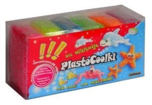 PLASTOCOOLKI NEON 6 SZTUK, SELLMAR