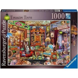PUZZLE 1000 GABINET SKARBÓW, RAVENSBURGER