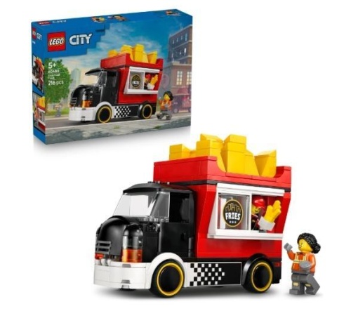 LEGO(R) CITY 60488 Food truck z frytkami, LEGO(R)