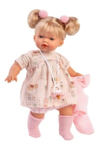 PŁACZĄCA LALKA ROBERTA 33CM, LLORENS