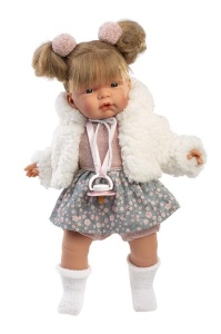 LALKA PŁACZĄCA JOELLE 38CM, LLORENS