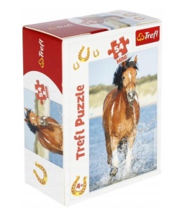 PUZZLE 54 MINI ŚWIAT KONI 1 TREFL, TREFL