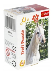 PUZZLE 54 MINI ŚWIAT KONI 3 TREFL, TREFL