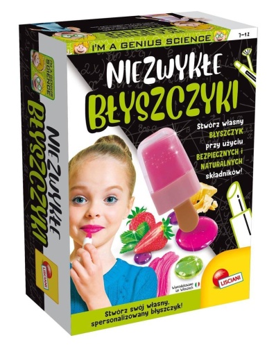 Mały Geniusz - Niezwykłe błyszczyki, Lisciani