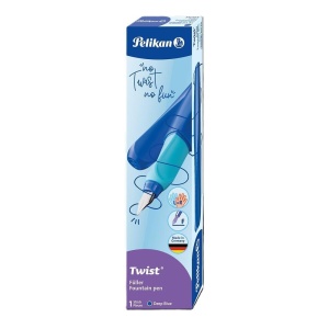 PIÓRO WIECZNE TWIST F DEEP BLUE, PELIKAN