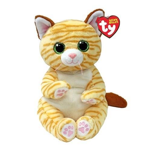 Beanie Bellies Mango - żółty kot 24cm, TY