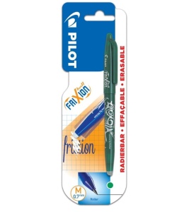 PIÓRO KULK. FRIXION ZIELONY 0.7 PILOT, PILOT