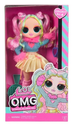 LOL Surprise OMG Entry Doll - Bubblegum D.J., MGA