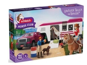CIĘŻARÓWKA NAD JEZIOREM HORSE CLUB, SCHLEICH