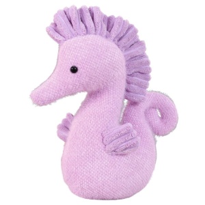 MASKOTKA KONIK WODNY FIOLETOWY 25CM, LEANTOYS