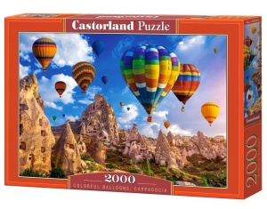 PUZZLE 2000 COLORFUL BALLOONS, CAPPADOCIA CASTOR