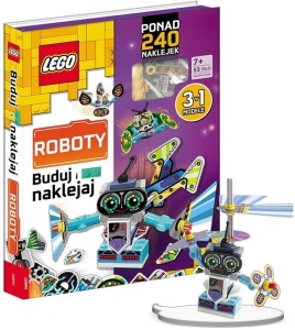 LEGO BOOKS. BUDUJ I NAKLEJAJ: ROBOTY