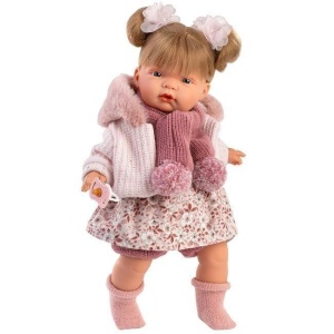 LALKA PŁACZĄCA JOELLE 38CM, LLORENS