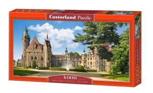 PUZZLE 4000 ZAMEK W MOSZNEJ - POLSKA CASTOR