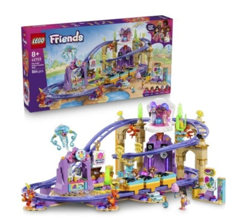 LEGO(R) FRIENDS 42703 Mermaid Roller Coaster Ride