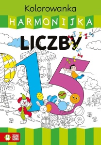 KOLOROWANKA HARMONIJKA. LICZBY, JUSTYNA ZALEWSKA