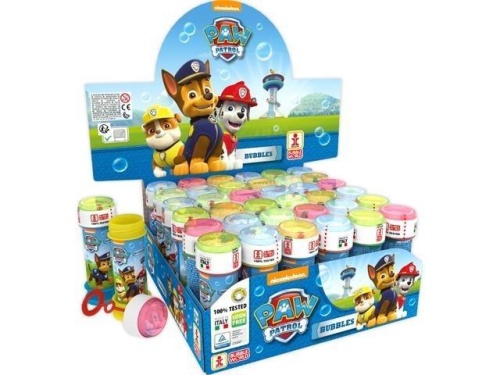 Bańki mydlane Paw Patrol 60ml (36szt), Dulcop
