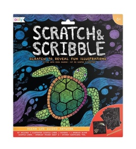 ZDRAPYWANKI SCRATCH & SCRIBBLE PODWODNY ŚWIAT