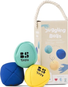 BS TOYS, MIĘKKIE PIŁKI DO ŻONGLOWANIA, BS TOYS