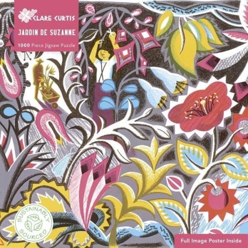 Puzzle 1000 Ogród Suzanne Clare Curtis, Flame Tree