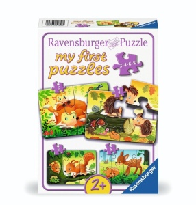 PUZZLE 2/4/6/8 FOREST ANIMAL FUN, RAVENSBURGER