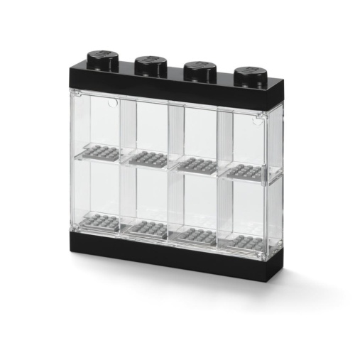 Lego(R) witryna na 8 minifigurek czarna, NHG