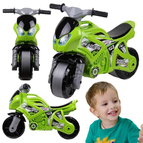 Motocykl zielony, Technok