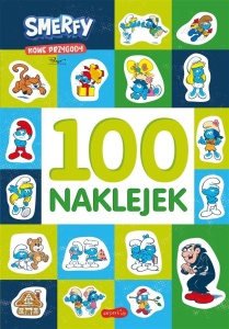 SMERFY. 100 NAKLEJEK. NOWE PRZYGODY