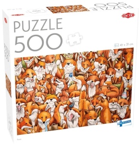 PUZZLE 500 LISY, TACTIC