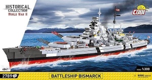 HISTORICAL COLLECTION BATTLESHIP BISMARCK, COBI