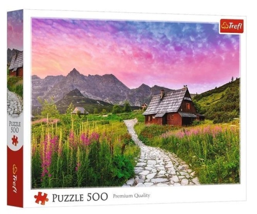 Puzzle 500 Hala Gąsienicowa w Tatrach, Trefl