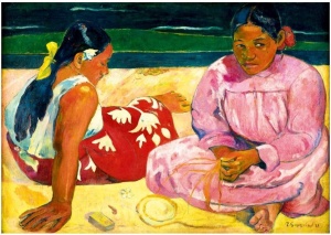 PUZZLE 1000 KOBIETY NA PLAŻY, GAUGUIN 1891