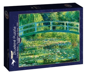 PUZZLE 1000 STAW Z LILIAMI WODNYMI CLAUDE MONET