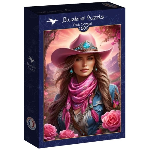Puzzle 1000 Różowa piękność, Bluebird Puzzle
