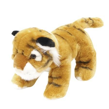 Maskotka przytulanka tygrys brązowy 25cm, Leantoys