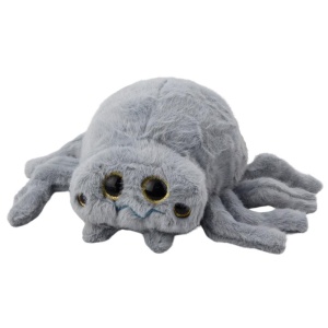 MASKOTKA OWAD PAJĄK SZARY 30CM, LEANTOYS