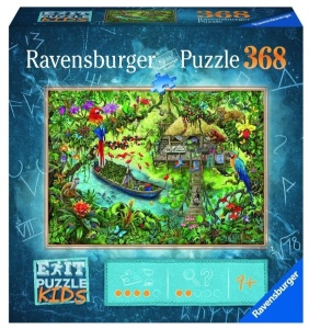 PUZZLE 368 EXIT WYPRAWA DO DŻUNGLI, RAVENSBURGER