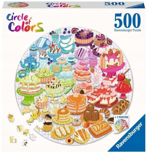 Puzzle 500 Desery, Ravensburger
