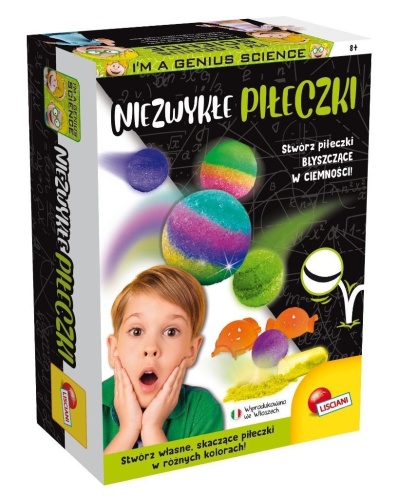 Mały Geniusz - Niezwykłe piłeczki, Lisciani