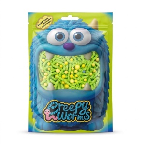 CREEPY WORMS GREEN, STNUX