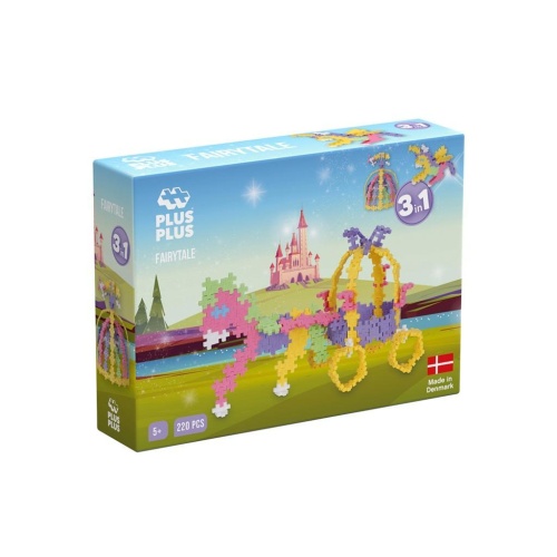Klocki Plus-Plus Pastelowe 220el, Plus-Plus