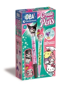 MINI FABRYKA DŁUGOPISÓW HELLO KITTY I PRZYJACIELE